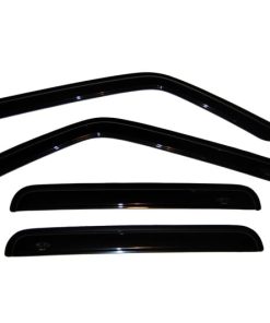 AVS 07-18 Jeep Patriot Ventvisor Outside Mount Window Deflectors 4pc - Smoke