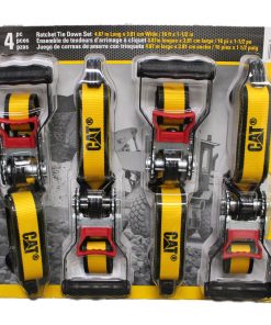 Cat Straps Ratchet Tie Down 4 Piece Set