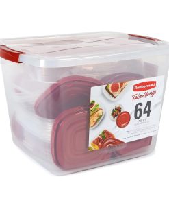Rubbermaid 64-PieceTakeAlongs Food Storage Set with 30-Quart Storage Tote