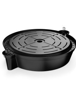 AC Infinity Self-Watering Fabric Pot Base, 4-Pack Auto-Irrigation Water Delivery System with Reservoir Meter, Elevated Plant Saucers For Use in Indoor Grow Tents, Greenhouses, and Outdoor Gardens