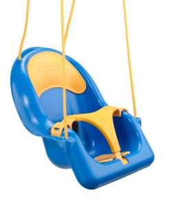 Swing-N-Slide Comfy-N-Secure Coaster Swing For Toddler With A Lap Belt