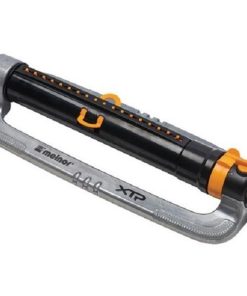 Melnor XT4200M 3900 sq. ft. Turbo Oscillating Sled Sprinkler with Flow Controland#44; Black and Yellow